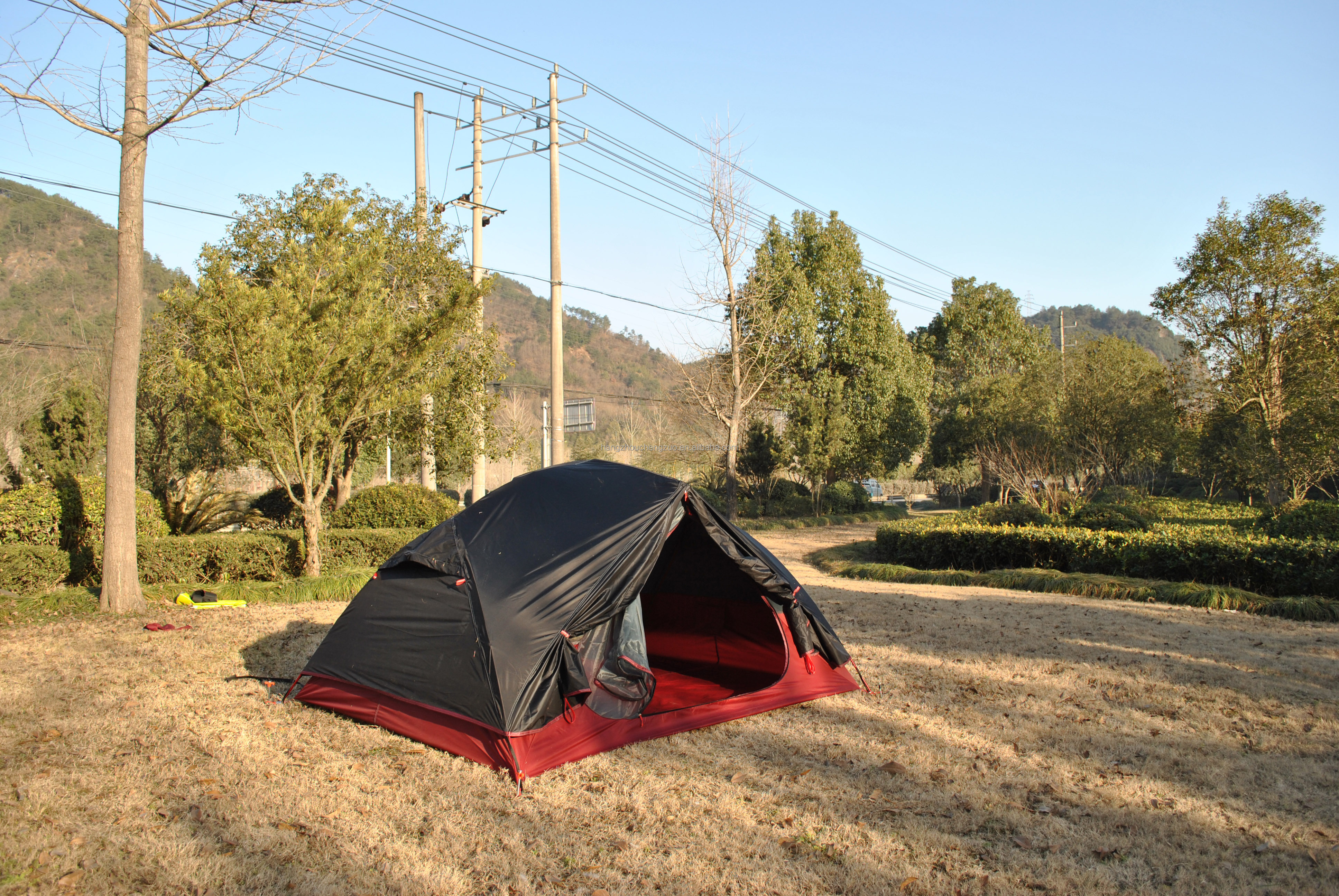 Cheap Goat Tents 3~4 Person 4 Season Ultralight 20D Nylon coated Silicone Waterproof 4000mm Camping Tent,CZX 460 NX 3 Person Ultralight tent Tents 